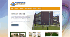 Desktop Screenshot of humagrup.com